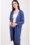 Kimono Dama Sunday 60193 Royal Blue/Stripe